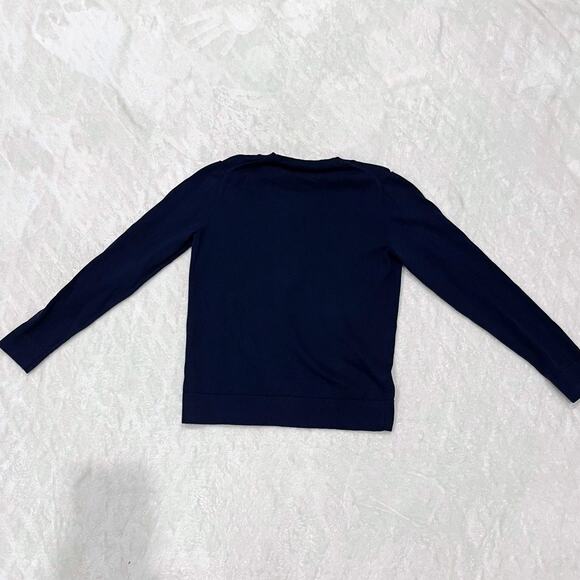 Crewcuts Girls Navy Blue Long Sleeve Sweater – Size L (10–11)3 - Picture 3 of 4